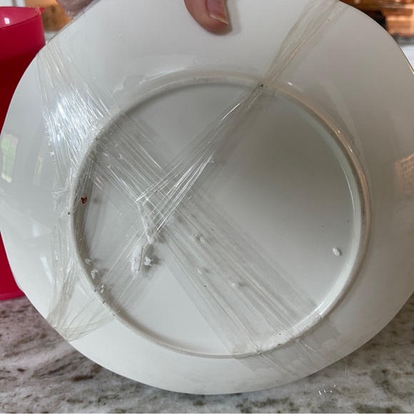 Colorful Floral Ceramic Plate set of 4 - Picture 3 of 3